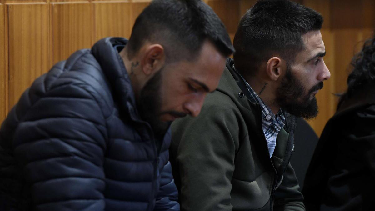 Los dos adultos que se sientan en el banquillo por el crimen del lavadero de Lorca.