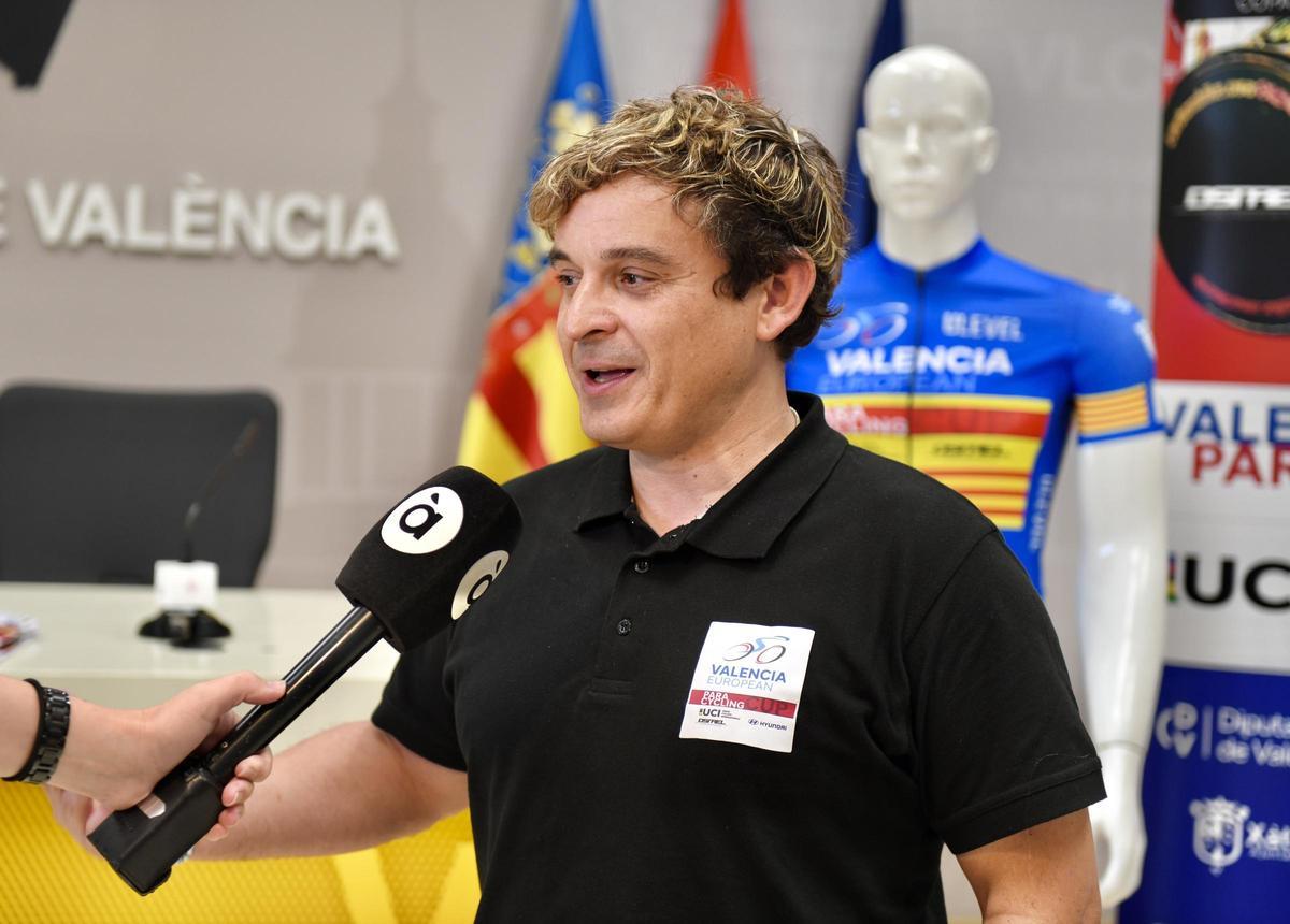 Pablo Estrela, director de la II Valencia European Paracycling Cup y presidente del Club Ciclista Dstrel.