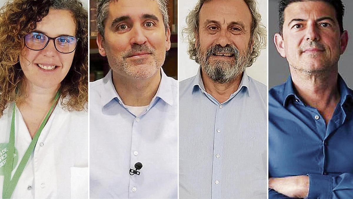 Erlina Vijande, Carles Recasens, Miguel Lázaro y Jorge Tera