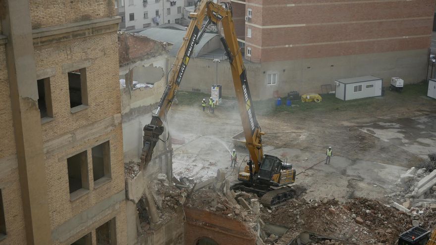 Susto en las obras del Jesús y María por una fuga de gas