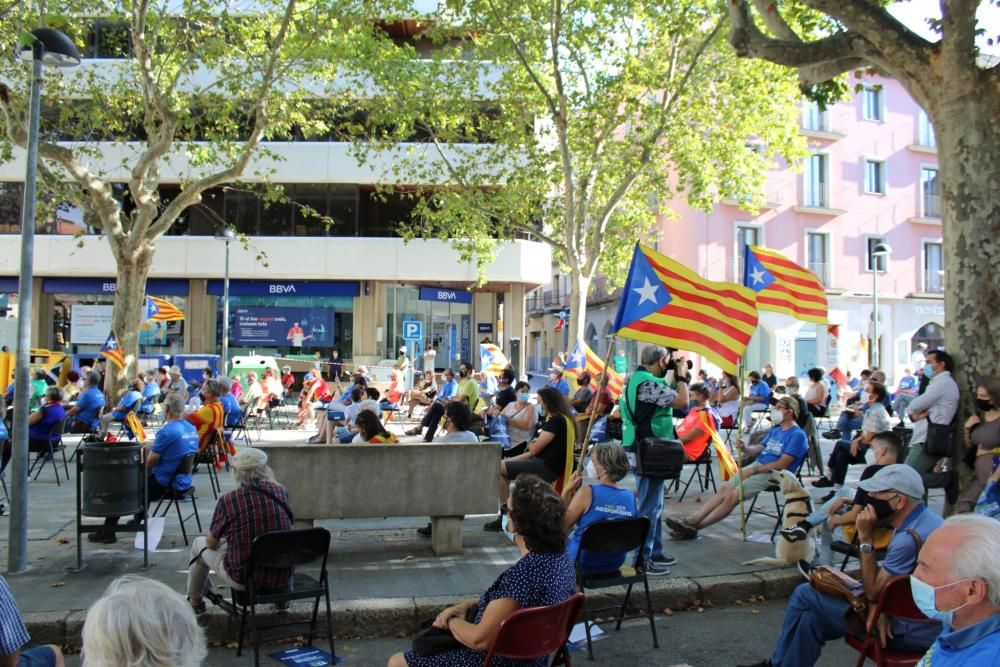 Imatges de la concentració de Figueres.