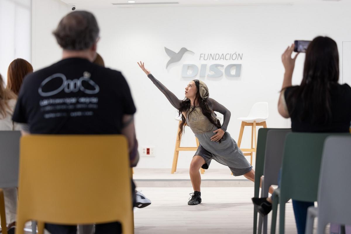 Imagen del acto de presentación del Festival Transitando de Fundación DISA.