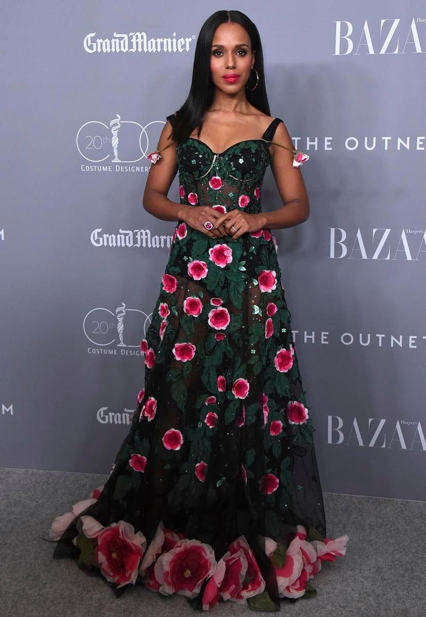 Kerry Washington, en los 2018 Costume Designers Guild Awards