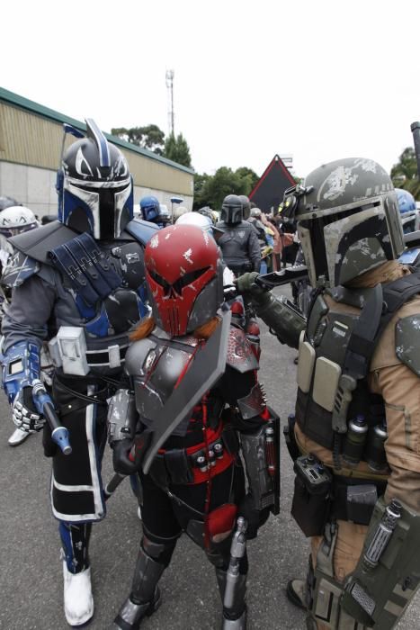 Desfile de "Starwars" en Metrópoli