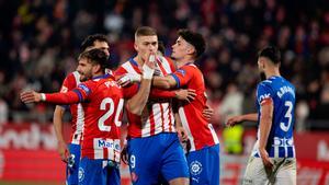 Girona - Alavés: El doblete de Dóvbyk