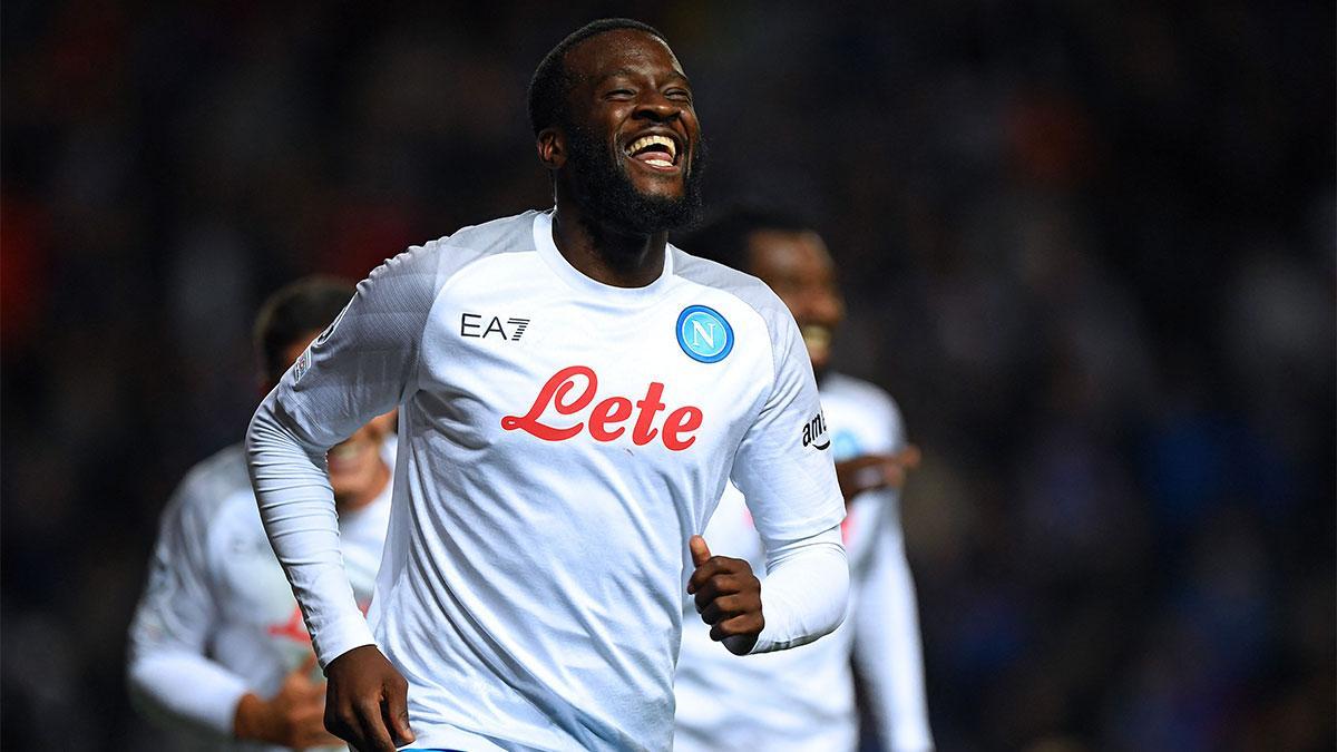 Tanguy Ndombélé, feliz en el Nápoles