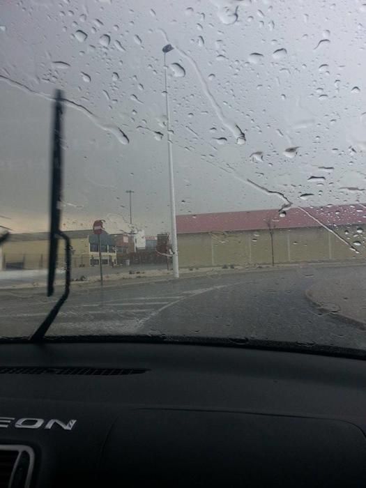 Las imágenes de los lectores de la granizada en Elche