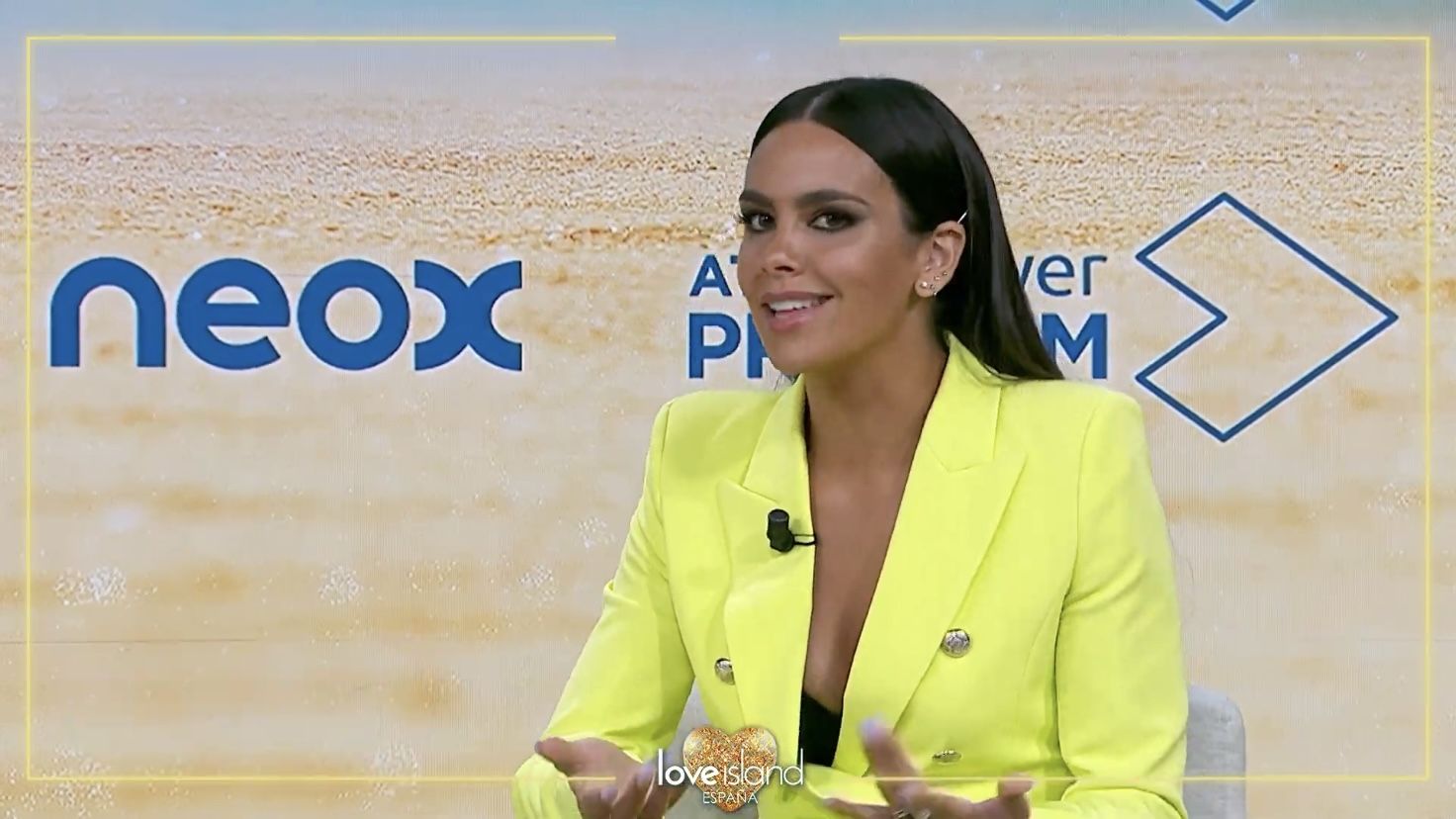 Cristina Pedroche durante la presentación de 'Love island'