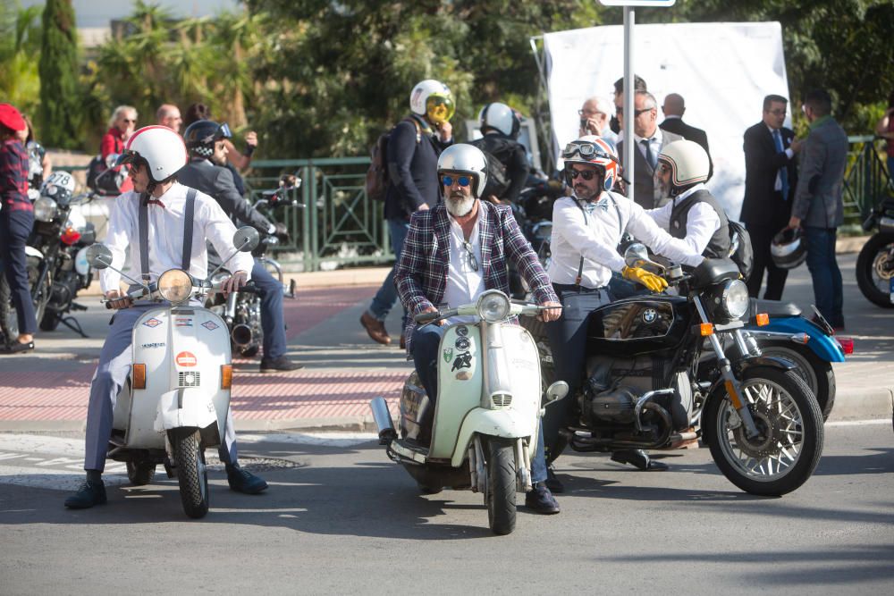 Motos custom y vintage invaden Alicante para luchar contra el cáncer de próstata