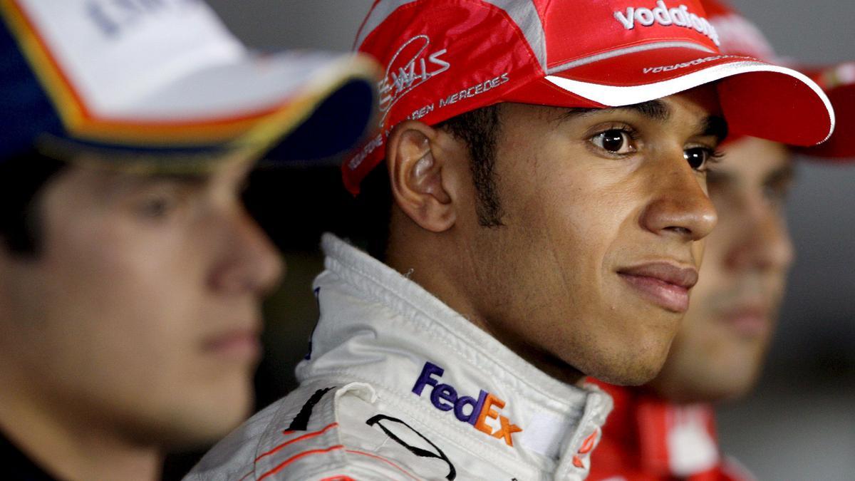 El piloto británico de Fórmula 1 Lewis Hamilton
