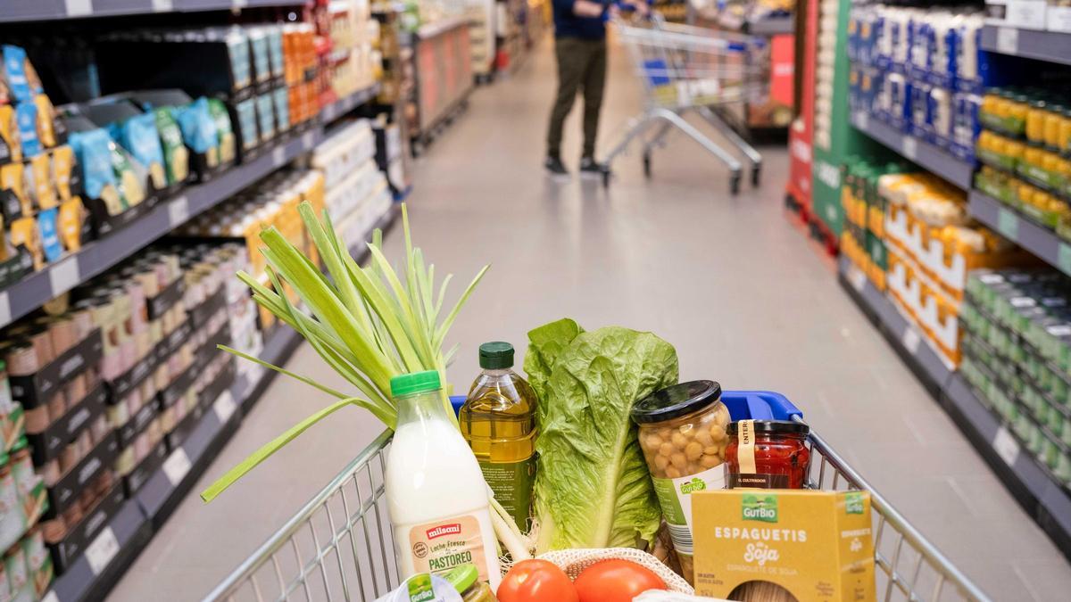 ALDI Carro coALDI se ha posicionado como uno de los supermercados de referencia en marcas propiasmpra 2