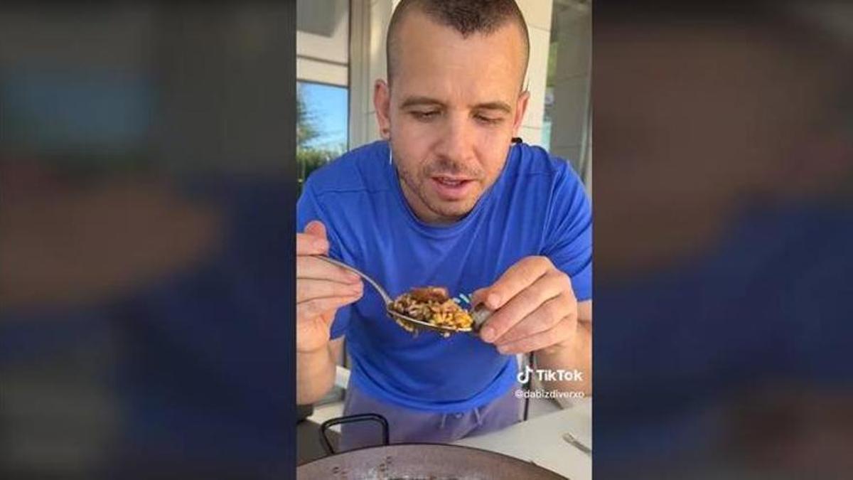 Daviz Muñoz se dedica a reinterpretar arroces en Tik Tok