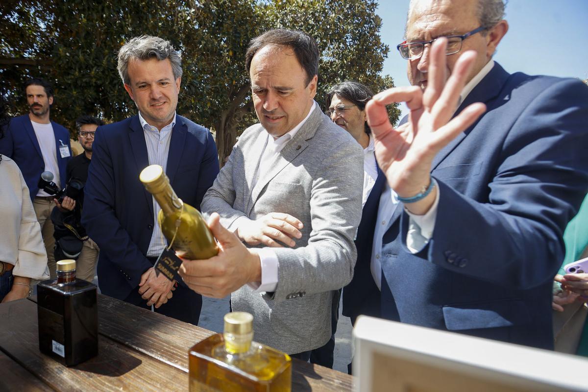 El president de la Generalitat, Juanfran Pérez Llorca, este lunes en Alicante.