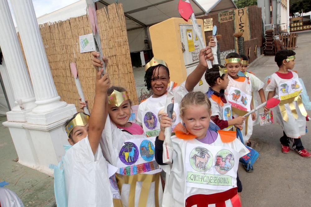 Carthagineses y Romanos: Fiesta infantil en el cam