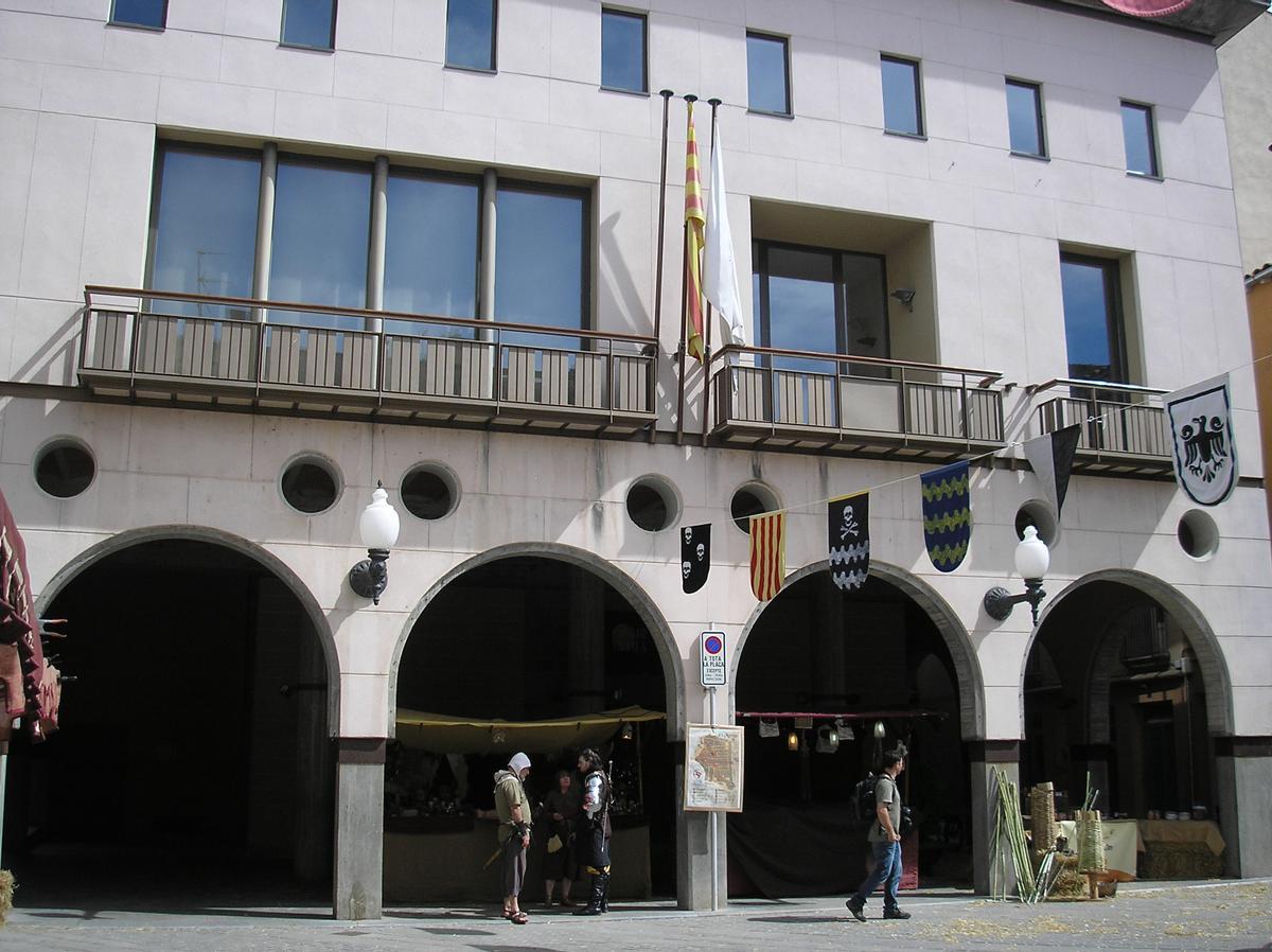 L'Ajuntament de Sant Joan de les Abadesses, en una imatge d'arxiu