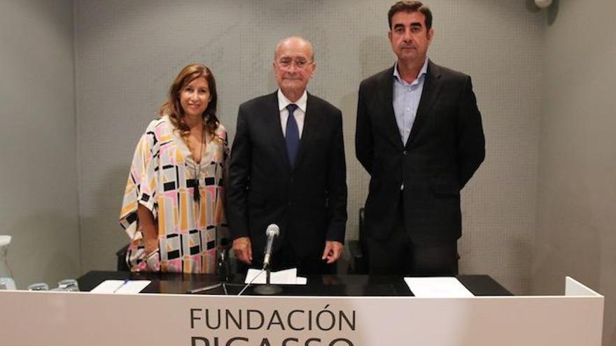 Gemma del Corral, Francisco de la Torre y José María Luna.