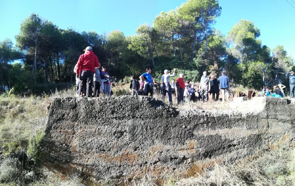 Antic cable aeri de la potassa de Cardona a Súria