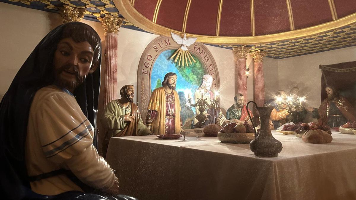 Dossel de la Santa Cena, guanyador del concurs de 2024.