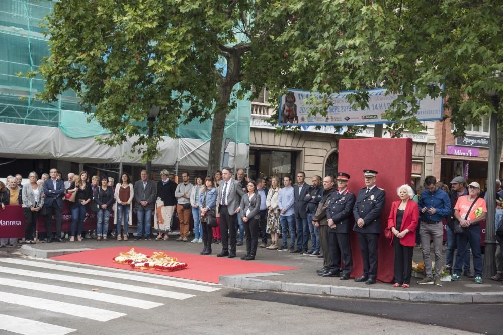 Celebració institucional de la Diada a Manresa