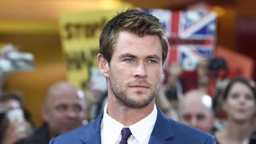 El actor Chris Hemsworth.