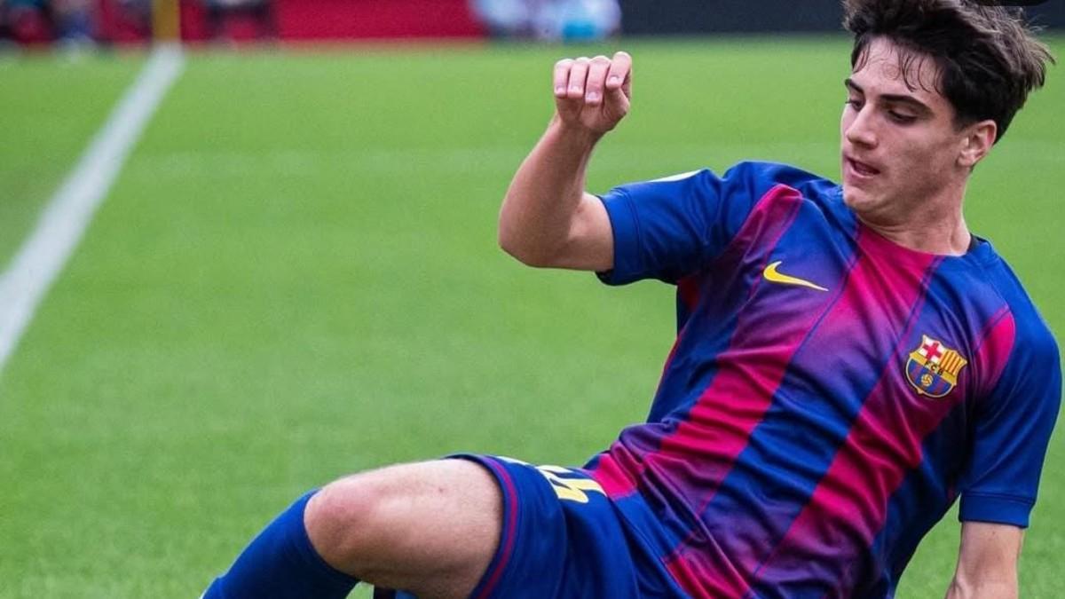 Guillem Víctor renueva con el Barça hasta 2028
