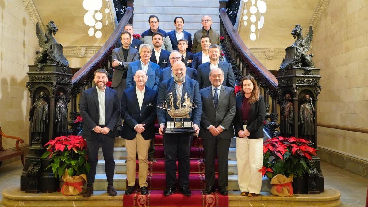 Presentación del 74 Trofeo ABANCA Ciutat de Palma, este jueves en Cort.