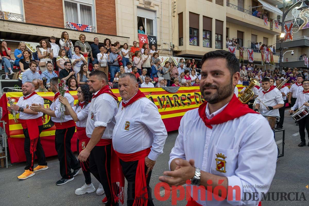 Gran desfile en Caravaca (bando Caballos del Vino)