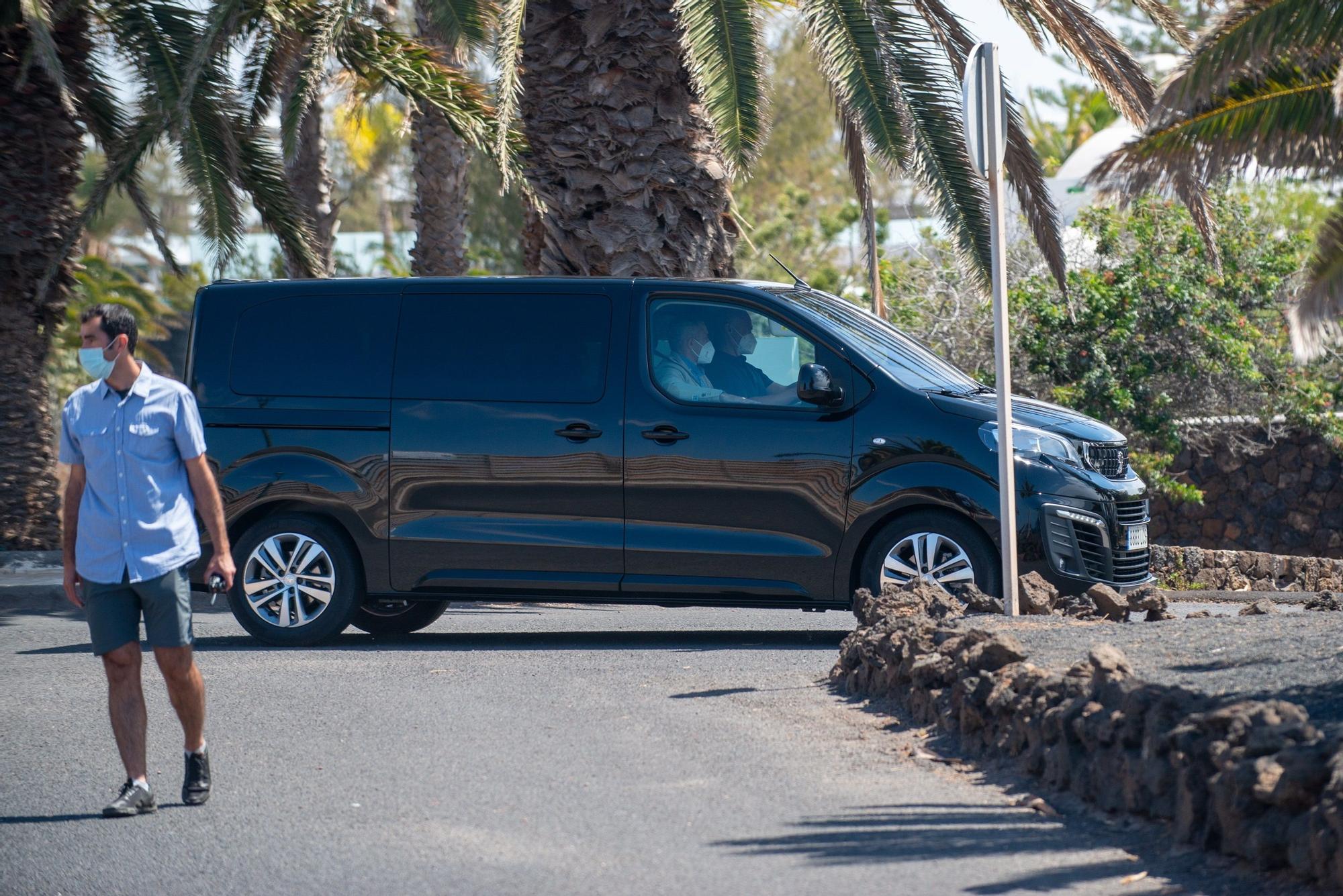 La Mareta, residencia en la que se hospeda Pedro Sánchez durante sus vacaciones en Lanzarote (04/08/021)