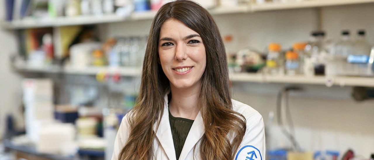 Direna Alonso Curbelo, en el Memorial Sloan Kettering de Nueva York.