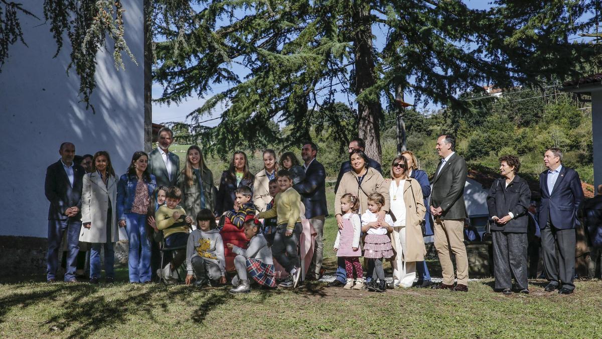 La Familia Real en su visita a Arroes, Peón y Candanal, &quot;Pueblo Ejemplar&quot; 2023