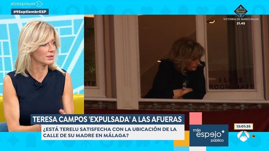 Susanna Griso rebate a Terelu Campos: ¿le van a poner una calle a María Teresa Campos en una mala zona de Málaga?