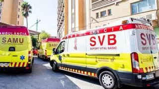 Un motorista herido en un accidente de tráfico en Castellón