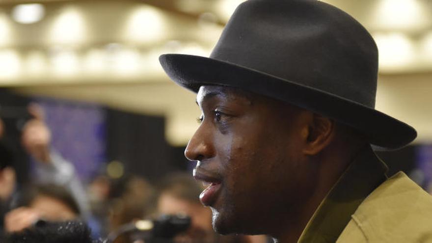 Wade, durante una rueda de prensa.