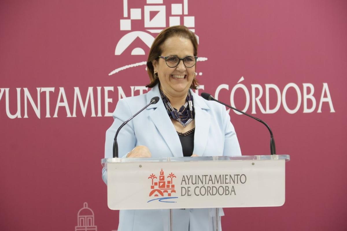 La primera teniente de alcalde de Empleo y presidenta del Imdeec, Blanca Torrent, hoy.