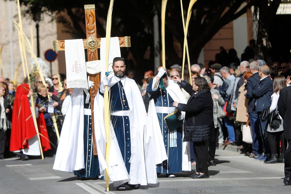 Procesión de las Palmas en la parroquia de Ntra. Sra. de los Ángeles