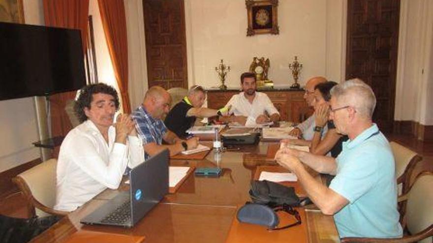 Reunión mantenida por el Ayuntamiento con la Asociación Bici Zamora