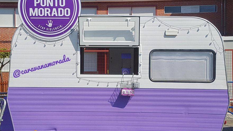 Ames activa la caravana morada en los festejos de O Milladoiro y Bertamiráns
