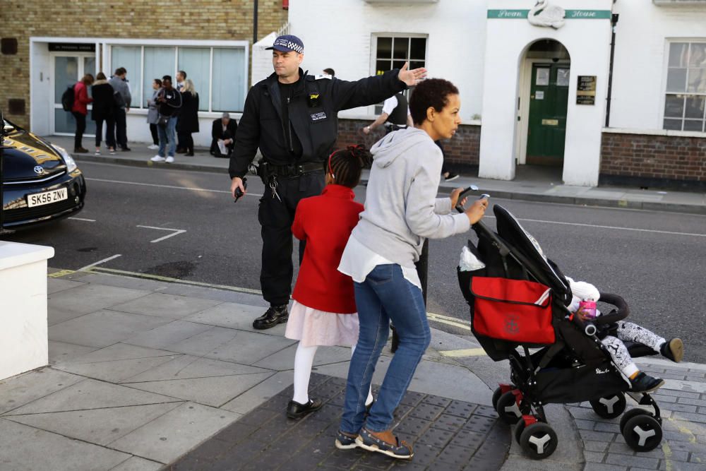 Explosión en el Metro de Londres