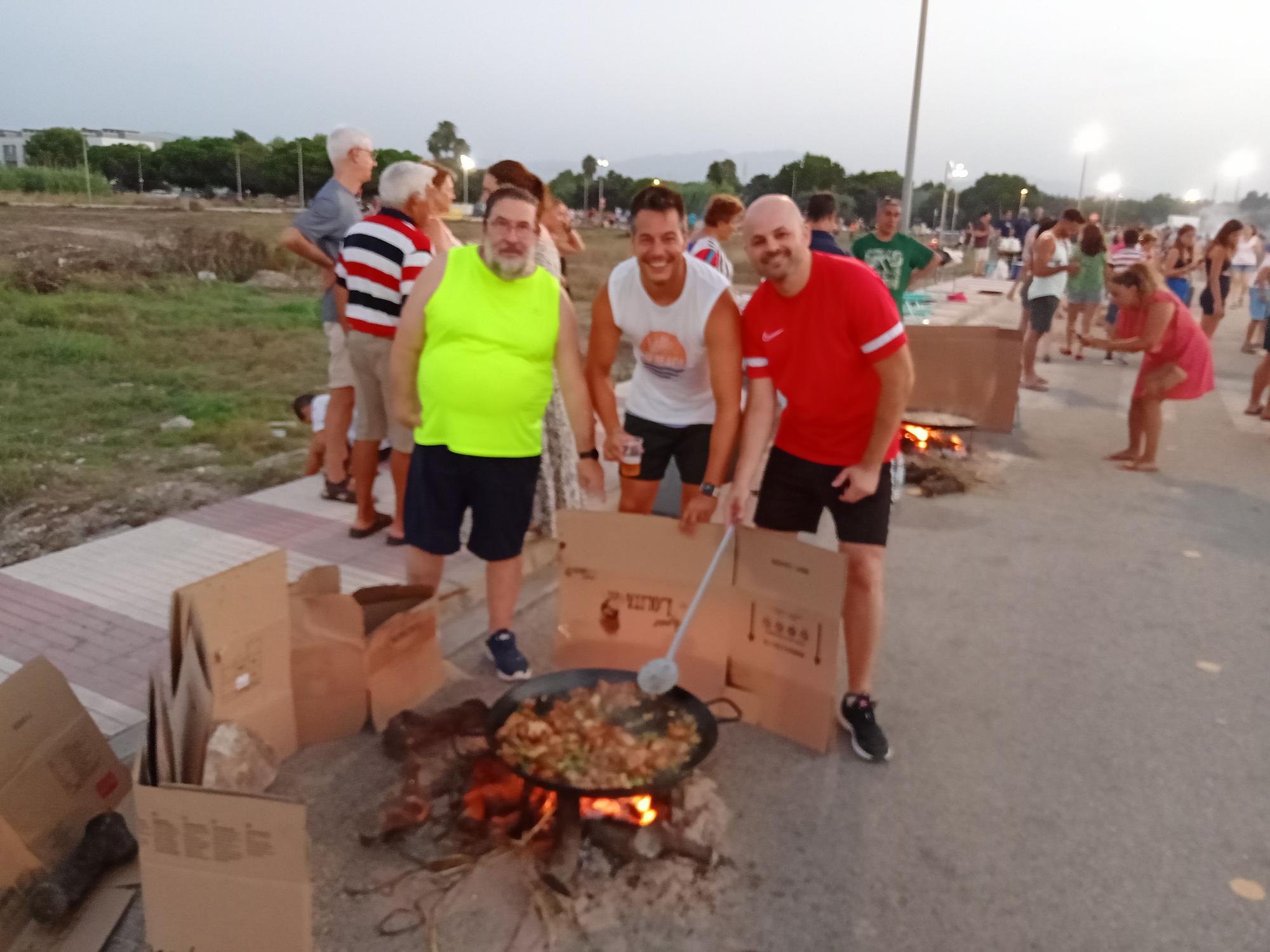 Concurso de Paellas en las fiestas dels Pedregals de Daimús