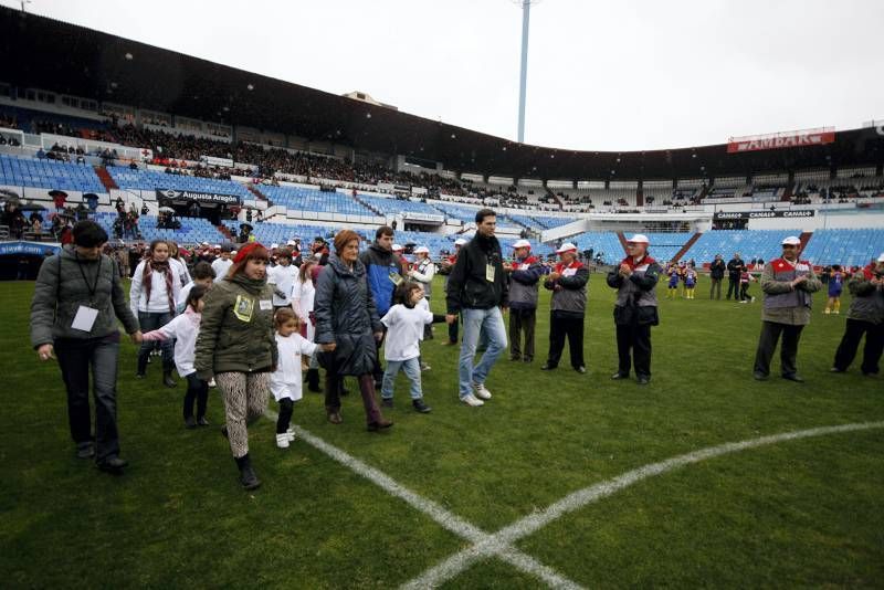 Fotogalería: El partido solidario de Aspanoa