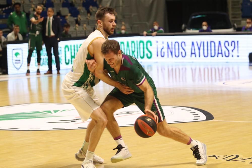 Partido de la Liga Endesa entre el Unicaja y el Real Betis