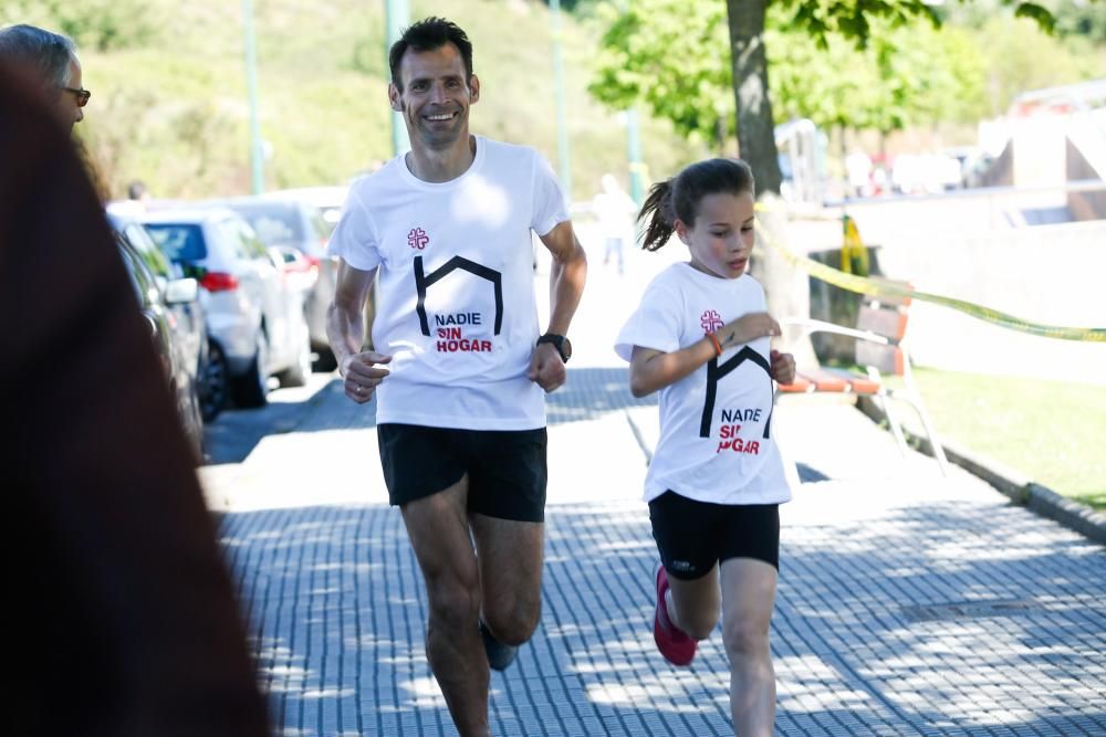 Carrera solidario en Avilés organizada por Cáritas