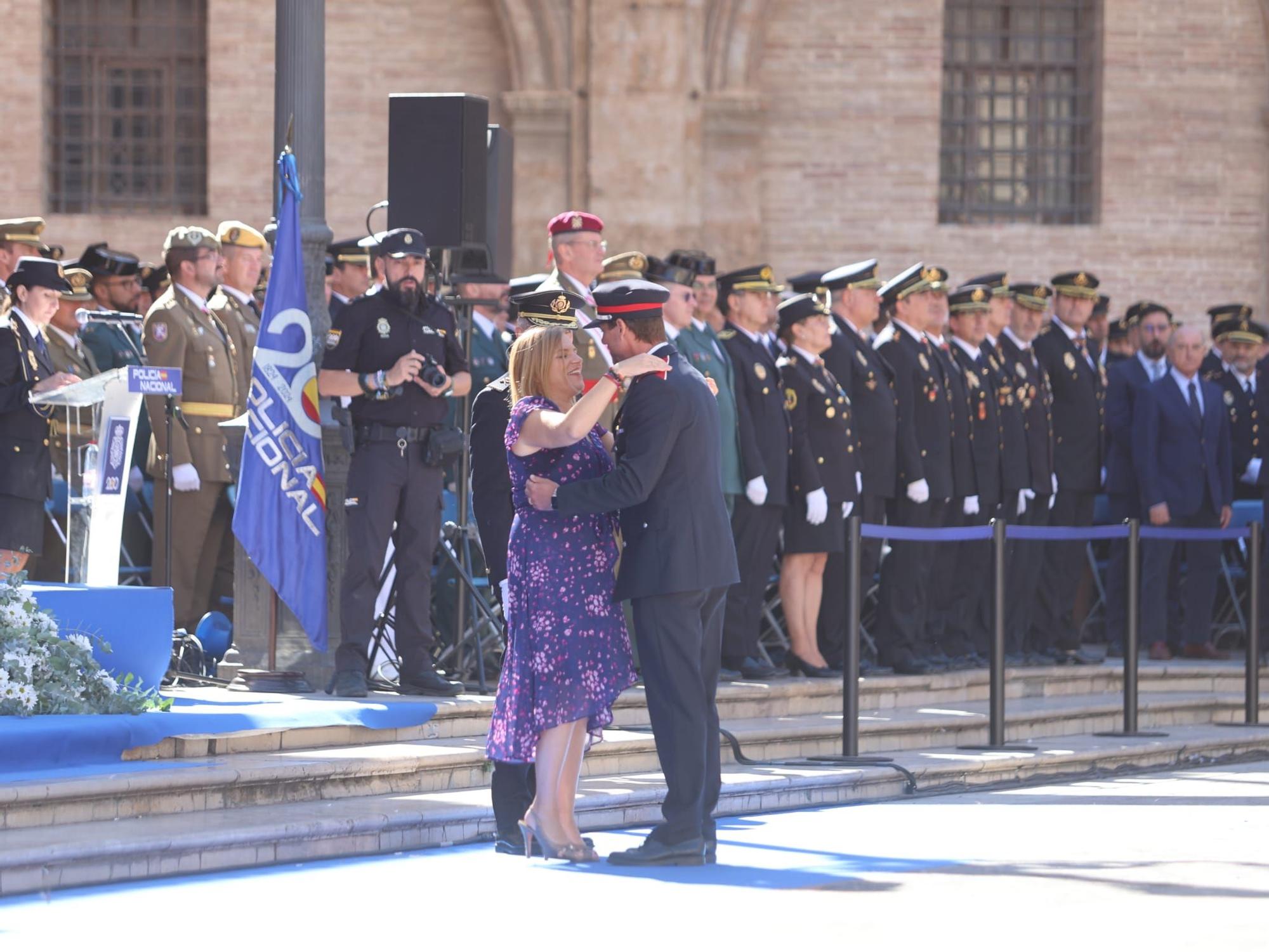 La Policía Nacional de Valencia celebra el Día de los Santos Ángeles Custodios