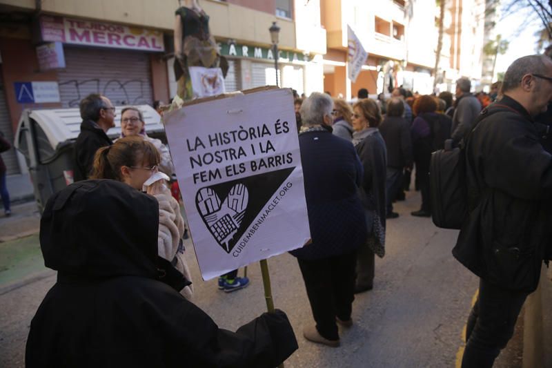 Manifestación contra el PAI de Benimaclet