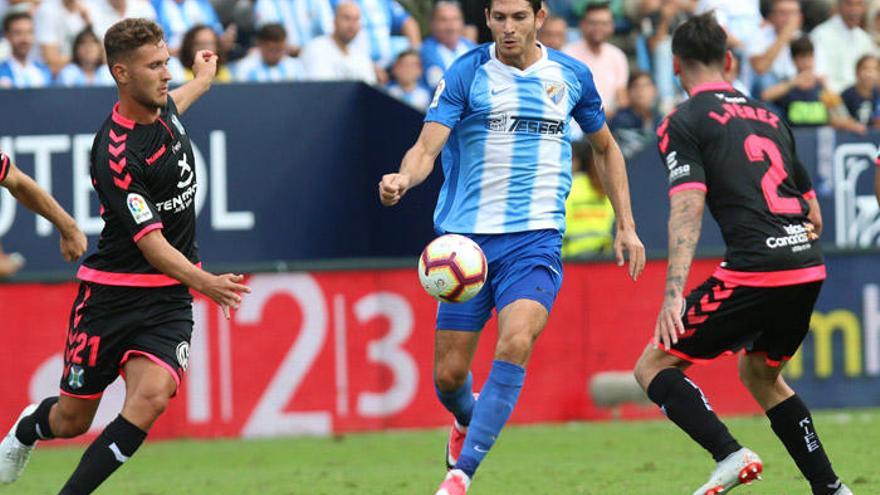 El Málaga CF sumó el sábado ante el Tenerife su cuarta victoria liguera seguida.