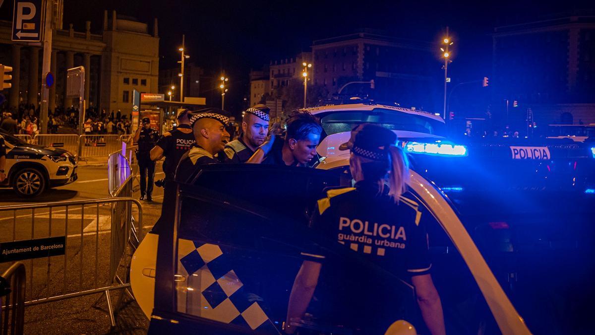 Refuerzo policial alrededor de los actos en las fiestes de la Mercè