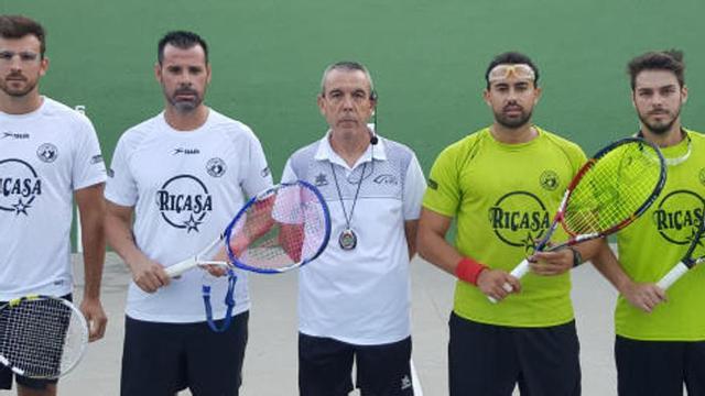 La final entre Cebrián y Sebastià, frente a González y Sancho.