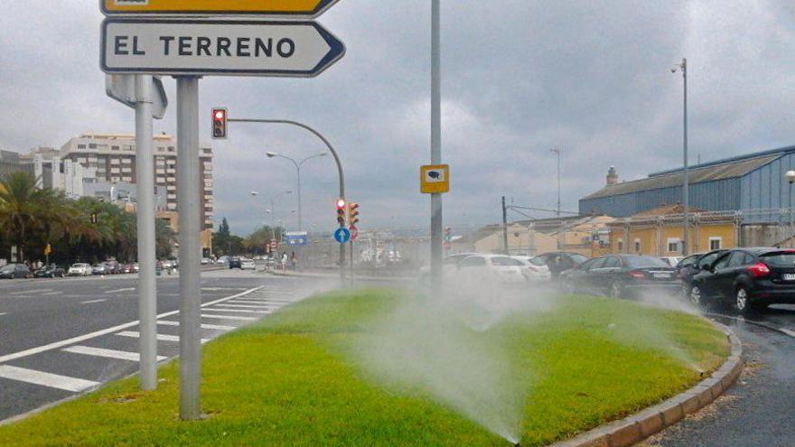 Rotonda entre Portopí y el Dique del Oeste de Palma