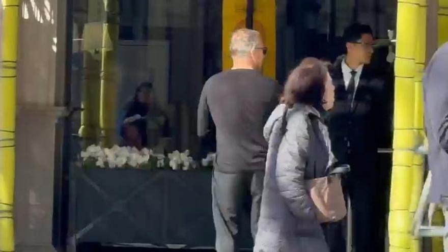 Cumbre de Hansi Flick con Pini Zahavi en Barcelona