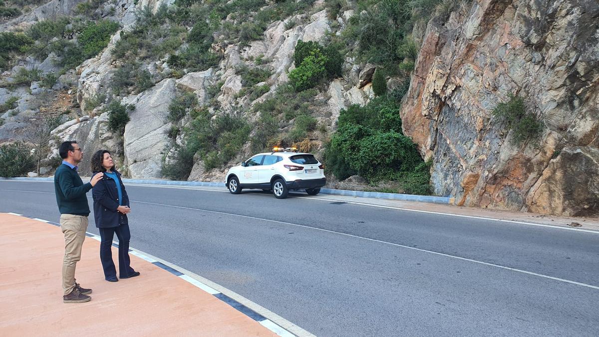 Las obras para estabilizar el talud empezarán dentro de alrededor de un mes.